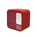 Aquarium with LED Lighting 13 x 8 x 13 cm Small Aquarium for Fish Decorative Aquarium with Colourful LED Lighting Mini Aquarium for the Flat 4