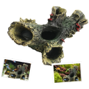 Aquariumdecoratie grot 16x10x7 cm Niet-toxische versiering voor aquarium Schuilplaats voor vissen Hars huisje Veilige aanvulling Aquarium landschap 2