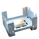 Aragaz de camping pe bază de alcool 7.5 x 9.8 x 5 cm 40 ml combustibil până la 45 min de ardere Aragaz portabil pentru exterior din fontă zincată Aragaz turistic 3