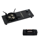 Aragaz de camping pe gaz 7200 W 36 x 12,5 x 9,5 cm Oțel inoxidabil Aragaz turistic pliabil Aragaz pentru camping Argintiu 8