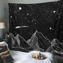 Arazzo da parete con motivo montano 1