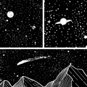 Arazzo da parete con motivo montano 4