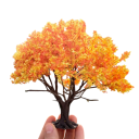 Arbre de modélisme Arbre décoratif miniature pour dioramas, paysages de modélisme, chemins de fer et maquettes architecturales 6