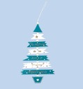 Arbre de Noël suspendu 8