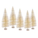 Arbres décoratifs 12,5 cm 5 pcs 6