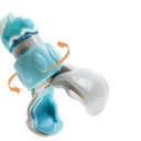 Arche pour bébé avec hochets 31 x 51/87 cm Avec clip pour poussette et lit de bébé Support pour 3 jouets suspendus Avec miroir et mélodie Fixation 3