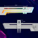 ARGB Halter für VGA-Grafikkarten mit einstellbarer Höhe 5V 3PIN, Unterstützung für GPU mit Temperaturanzeige zum Schutz und stabilen Leistung 3