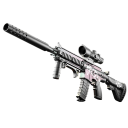 Arma pentru copii M416 cca 77 cm Raza de acțiune până la 10 m Replica din plastic cu bile moi, încărcător și vizor Jucărie pentru jocuri 5