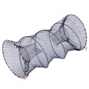 Armadilha dobradora de isco 33 x 60 cm Armadilha de rede para lagostas, caranguejos, camarões Armadilha de pesca para mariscos Armadilha de rede 1
