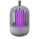 Armadilha elétrica para insetos e mosquitos com anel de suspensão carregamento USB-C Luz interior contra insetos voadores Sem bateria Leve e eficaz 1