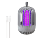 Armadilha elétrica para insetos e mosquitos com anel de suspensão carregamento USB-C Luz interior contra insetos voadores Sem bateria Leve e eficaz 2