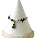 Armbånd med julevedhæng Z334 1