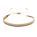 Armband met gevlochten touw 13