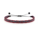 Armband met gevlochten touw 16
