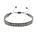 Armband met gevlochten touw 21