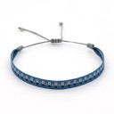 Armband met gevlochten touw 22
