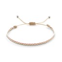 Armband met gevlochten touw 25