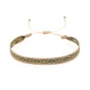 Armband met gevlochten touw 26