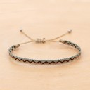Armband met gevlochten touw 3