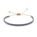 Armband met gevlochten touw 4