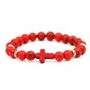Armband met kruis J723 4