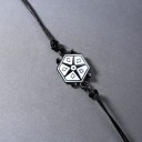 Armband met touwtje H458 2