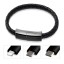 Armband USB-Kabel USB-C / Micro USB / Lightning 1