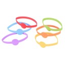 Armbåndsformede glasringe 6 stk. 2
