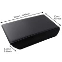 Armlehnenabdeckung 33,5 x 20 x 6,5 cm Tesla Model 3 Highland 2024–2025 und Model Y Juniper 2025 Schwarz TPE ABS Bezug Mittelkonsole 4