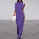 Ärmlös jumpsuit för kvinnor B828 7