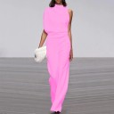 Ärmlös jumpsuit för kvinnor B828 5