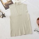 Ärmlös topp för kvinnor B403 7