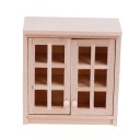 Armoire en bois pour poupée 1