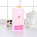 Armoire rose pour poupées 2