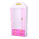 Armoire rose pour poupées 4