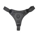 Arnés ajustable con correa y orificio de 23 mm para colocar un consolador. Correas de tela de cuero sintético de primera calidad. Ajuste firme 1