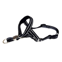 Arnés de bozal de nylon para perros tamaño XL Circunferencia del hocico 35,6 - 45,7 cm Circunferencia del cuello 52,6 - 65,5 cm Ajustable 2