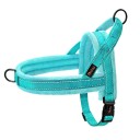 Arnés de entrenamiento acolchado suave con pelo Arnés reflectante ajustable con asa Arnés de seguridad para perros pequeños y grandes 7