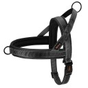 Arnés reflectante ajustable con asa, arnés de seguridad para perros pequeños y grandes, arnés de entrenamiento acolchado suave 1