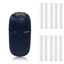 Aroma diffuser in capsule shape for room fragrance Ribbed surface 300 ml tank USB powered 3 W power Height 15.1 cm 12