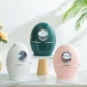Aroma Diffuser in Eiform mit Fenster zur Beduftung des Raumes Große 800 ml Wassertank Betrieb 16 bis 24 Stunden USB-Stromversorgung Leistung 4