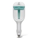 Aroma diffuser til bilen til æteriske olier Strømforsyning fra 12V-stikket Gennemsigtig tank 50 ml Tænd/sluk-knap Effekt 1,5 til 2 W Længde 3