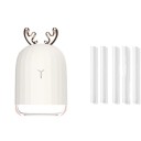 Aroma diffuusori eläinmotiivilla kodin tuoksuttamiseen Taustavalo Säiliö 220 ml USB-virransyöttö Materiaali ABS ja PP Mitat 8 x 8 x 13,9 cm 4