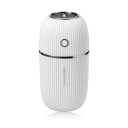 Aroma diffúzor kapszula formában a helyiség illatosításához Bordázott felület 300 ml-es tartály USB táplálás Teljesítmény 3 W Magasság 5