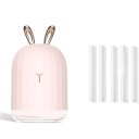 Aroma difusor med dyremotiv til at dufte hjemmet Belysning Tankkapacitet 220 ml Strømforsyning via USB Materiale ABS og PP Mål 8 x 8 x 13,9 cm 3
