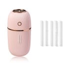 Aroma difuzér v tvare kapsuly na prevonanie miestnosti Žebrovaný povrch Nádržka 300 ml Napájanie cez USB Výkon 3 W Výška 15,1 cm 8