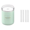 Aroma difuzér v tvare voňavej sviečky s podsvietením pre prevonanie miestnosti Nádržka 280 ml Časovač až 4 hodiny Napájanie cez USB 5