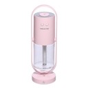 Aroma lampa a zvlhčovač vzduchu s barevnou světelnou projekcí Naklápěcí tělo v oválném rámu Průhledná nádržka 200 ml Napájení USB 2