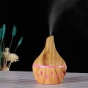 Aromadiffusor för att doftsätta rummet med färgad LED-belysning Droppform med trädekoration Tank 300 ml Drivs via USB Effekt 2 W 9