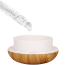 Aromaterapeutisk diffusor 350 ml med LED-ljus 110×110×115 mm ultraljudsfuktning av luften för hemmabruk 3
